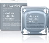 This Works My Wrinkles Midnight Moisture, 48 Ml - anti Aging Night Cream with Hy