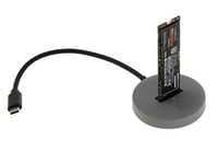 KALEA-INFORMATIQUE Dock USB pour SSD M2 type NVMe ou SATA. Liaison 10GB type USB3.2 Gen2 avec fiche C