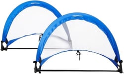 Amazon Basics Cage auto-déployante avec housse de rangement, 0,76 m, Bleu, blanc, noir