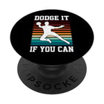 Funny Dodgeball game Design for a Dodgeball Player PopSockets Swappable PopGrip