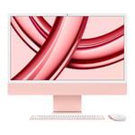 Apple iMac 24" Pink All in One M3 Chip 256GB SSD 4.5K Retina Display D