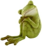 Top Collection Statue Miniature pour Jardin de fées et Terrarium, Grenouille au Repos