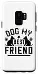 Coque pour Galaxy S9 Dog My Best Friend - Funny Dog Lover
