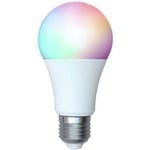 Airam SmartHome -smartlampa, E27, opal, 806 lm, RGBW, WiFi