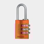 ABUS Hänglås med kod / kombinationslås 145/20, Ø3 mm, orange