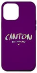 iPhone 14 Plus Canton Michigan - Canton MI Watercolor Logo Case
