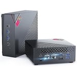 Mini PC - NIPOGI - Ryzen 5 5500U - 16Go RAM - 512Go SSD - Double LAN