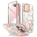 Supcase Cosmo Mag till iPhone 15 Pro Max - Marmor