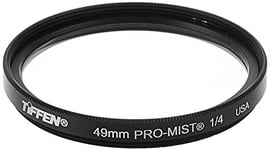 Tiffen 49PM14 49mm Pro Mist 1/4 Filter,Black