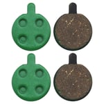 2 Pairs Ceramic Brake Pads for Xiaomi M365 Pro/Pro 2 Scooter Spare Parts Green
