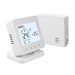 Smart termostat, trådlös kontroll, programmerbar uppvärmning., INGEN WIFI