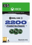 NHL 22: 2200 Points OS: Xbox one + Series X|S