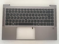 HP ZBook Firefly 14 G7 M14636-071 Spain Spanish Español Keyboard Palmrest DSC