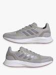 adidas Run Falcon 2.0 Women's Running Shoes Grey Two/Grey Three/Zero Metalic 8 female Upper: synthetic textile, Sole: rubber