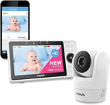 VTech VM901-1W WiFi Baby Monitor, Upgraded 5-inch 720p Display, 1080p... 