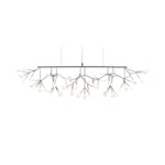 Heracleum III Linear taklampa nickel