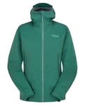 RAB Kinetic 2.0 Jacket, dame Eucalyptus 14 (L)