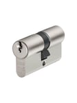 ABUS E60NP 30/30 - door lock cylinder - nickel plated