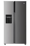 Hoover HOSR-5918EIXK-1 Total No Frost American Style Fridge Freezer with Water & Ice Dispenser - Inox - E Rated