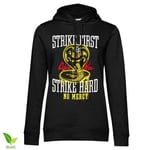 Hybris Strike First - Hard No Mercy Girls Hoodie (Black,L)