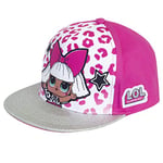 LOL Surprise Diva Baseball Cap, Girls, One Size, Pink, Official Merchandise