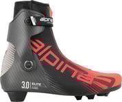 Alpina Elite 3.0 SkateX Längdpjäxor Black/Red, EU 42