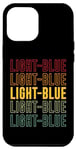 Coque pour iPhone 12 Pro Max Light Blue Pride, Light Blue