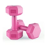 LILIS Weight Bench Adjustable Hand Weights Dumbells Hexagon Non-slip Dumbbells 2 3 4 5 6 8 10 Kg Body Building Yoga Fitness Dumbbells For Women Portable Outdoor Home Use (Size : Pink~1.5 kg x 2)