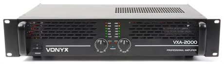 Vonyx PA förstärkare VXA-2000 II 2x 1000W, Slutsteg Vonyx 2x1000W VXA-2000 SKY-172.056