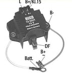 Laddningsregulator Hüco - Renault - Citroen - Peugeot - Audi - Jeep - Nissan - Volvo