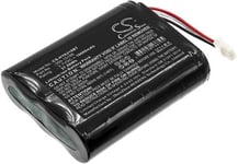 Kompatibelt med Adt Command Smart Security Panel, 3.7V, 10000 mAh