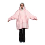 Snug Rug Deluxe Eskimo Hoodie Oversized Rosa