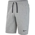 Nike Short FLC Tm Club19 Sport Shorts - Dk Grey Heather/Dark Steel Grey/Black/M