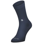 SCOTT Performance No Shortcuts Cykelstrumpor Navyblå - Strumpa stl. 36-38