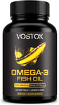 Omega 3 Fish Oil Triple Strength - Sourced from Wild Caught Fish - Non-Gmo, Soy 