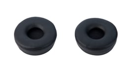 2 pc Jabra Spare Replacement Ear Cushion For Engage 65 / 75 Stereo Headset Black