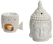 Fischer Pure Nature Doftlampa Buddha Vit - 1 Stk