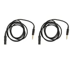 3.5mm Aux Jack Extension Cable Stepped Design 3.3ft 3.5mm Male To Female