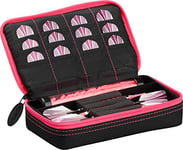 Casemaster by GLD Products Plazma Black with Pink Trim Dart Case