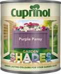 Cuprinol Garden Shades Paint Wood Furniture Shed Fence Protect 1L - Purple Pansy