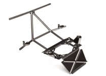 Traxxas 8431X Rörchassi Mittsektion Fram Svart krom  UDR