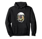 Forest Halloween witch magic fairy tale Pullover Hoodie