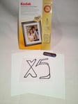 KODAK ULTRA PREMIUM PHOTO PAPER 5 Packs of 3 SHEETS- Total 15 HIGH GLOSS 4" x 6"