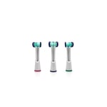 triple bristle Compatible with Sonicare ONLY- Three Headed Replacement Toothbrush Heads - Fits ONLY These Models DiamondClean, Flexcare+, HealthyWhite+, 2 S