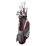 Wilson Staff Reflex LS Ladies Golf Set Driver Fairway Hybrid Irons Putter + Bag