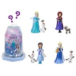Mattel Disney la Reine des Neiges Ice Reveal Mini-poupées avec gel Squishy Ice et 6 surprises, dont un personnage du film et des éléments de jeu (les poupées peuvent varier) HRN77