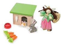 Le Toy Van - Dollhouse Pet Set, Bunny and Guinea and Budkin - Summerfairy - (LME045 - LBK761)