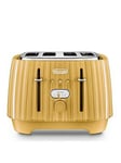 Delonghi Ballerina 4-Slice Toaster - Yellow