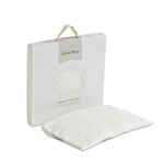 The Little Green Sheep Organic Cotton Cot Bed Fitted Sheet, White - 70 x 140