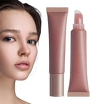 Tinted Lip Balm - Tinted Lip Care Instantly Hydrates Dry Lips | Shine Primer Lip